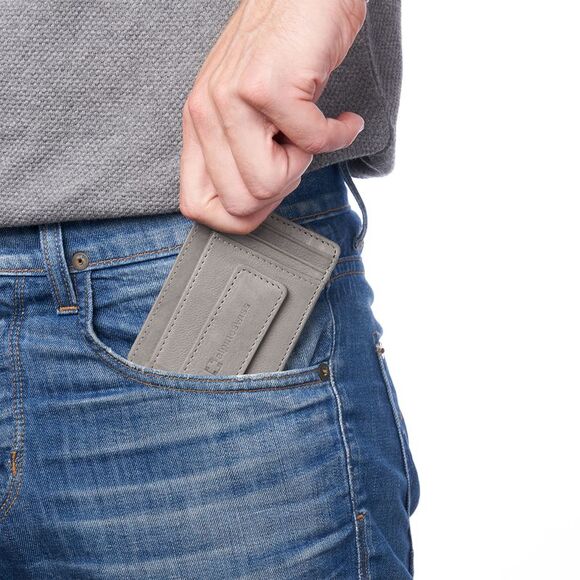 Alpine Swiss Mens RFID Safe Magnetic Money Clip Wallet Slim Front Pocket Wallet - Picture 6 of 7